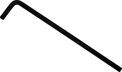 Sechskant-Winkel-Stiftschlüssel - 6 mm