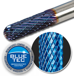 BLUE-TEC Frässtift mit HP-3 Verzahnung