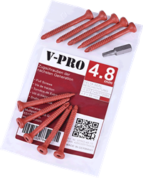 V-PRO self-tapping pull screws 4.8 x 48 mm - 10 pieces