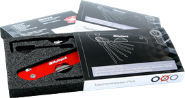 Kit de crochetage couteau de poche Edition Exclusive Silverline de Multipick